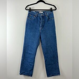 Levi’s Ribcage Straight Jeans Size 29x27